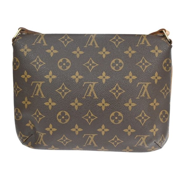 Auth LOUIS VUITTON Musette Tango Short Shoulder Bag Monogram Leather - Picture 4 of 16